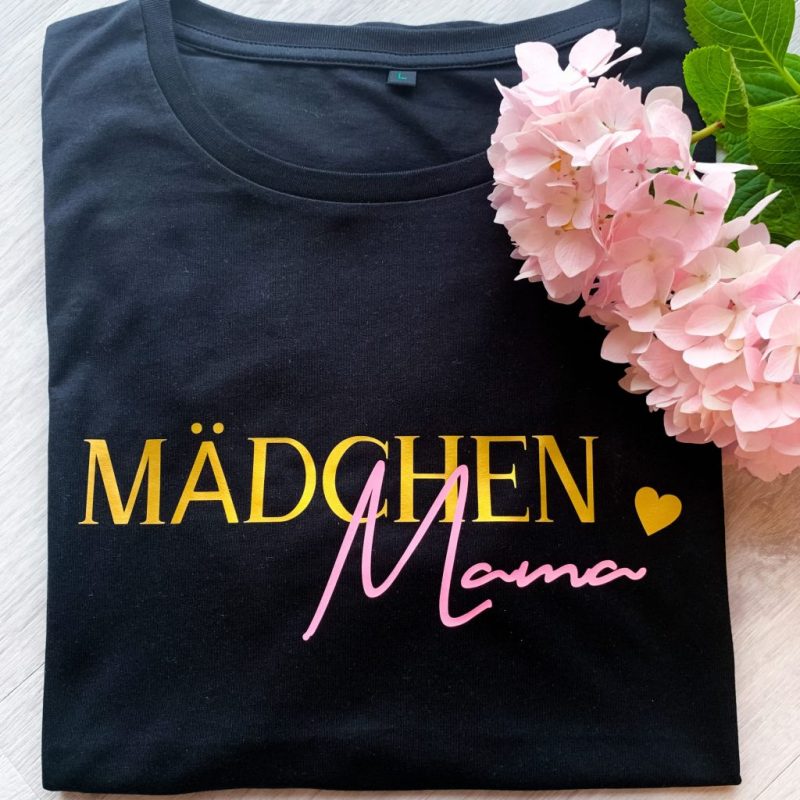 Mädchen Mama gold rosa