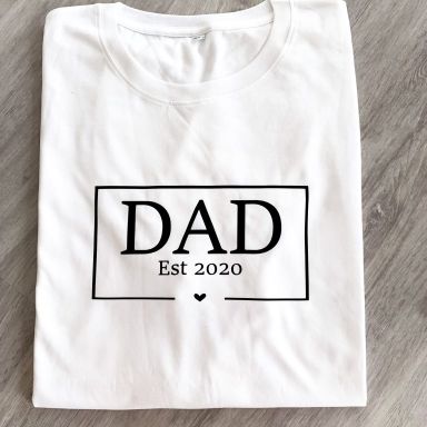 T-Shirt DAD Jahreszahl
