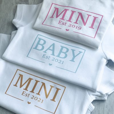 T-Shirt Mini Jahreszahl