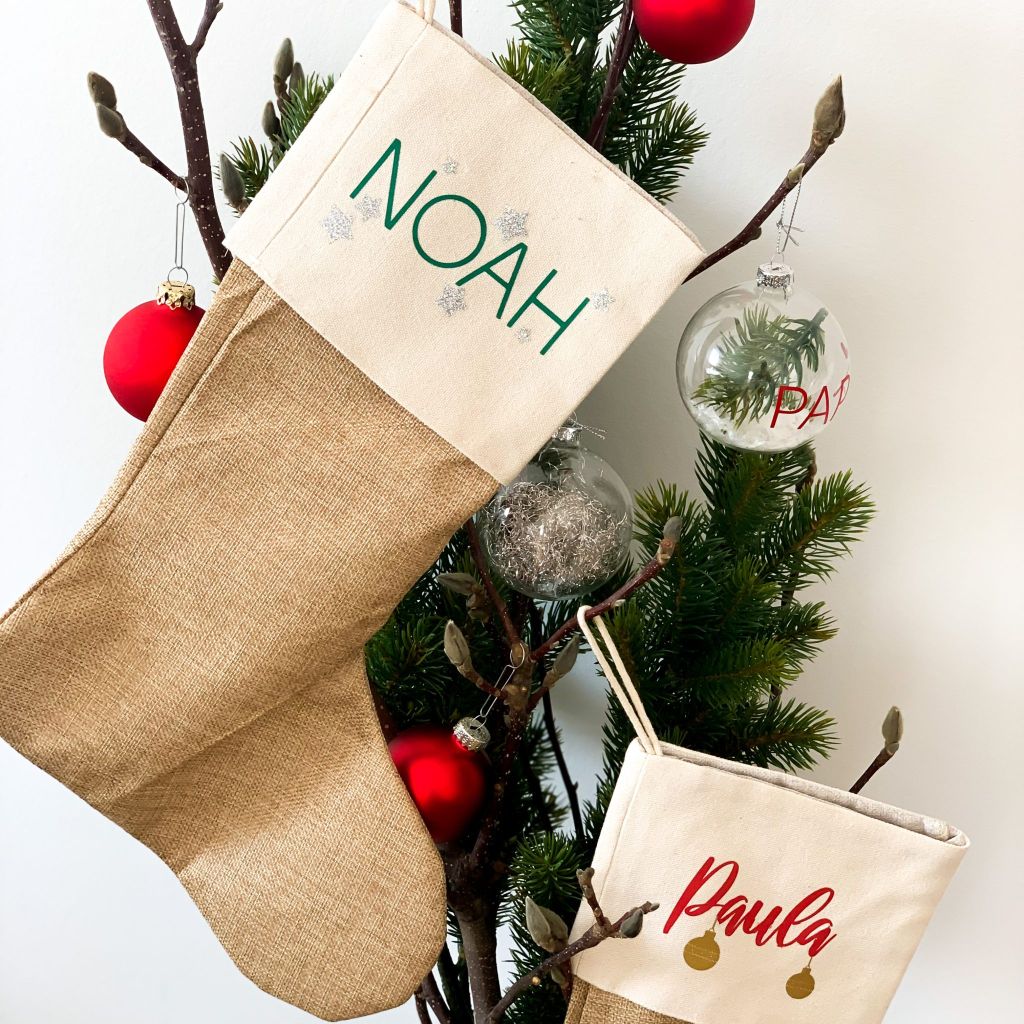 Cysincos Weihnachtsstrumpf Personalisiert Name Niko Produktbild-Vorschau 2
