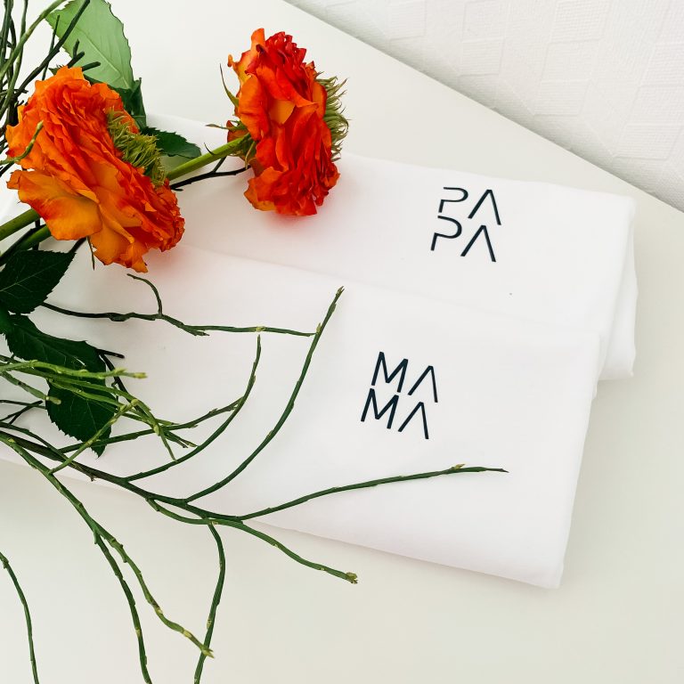 T-Shirt 2er Set MA MA & PA PA grafisch