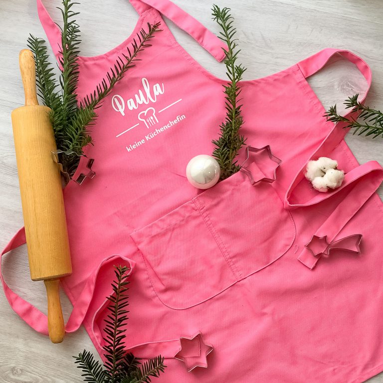 Kinder Kochschürze - personalisiert