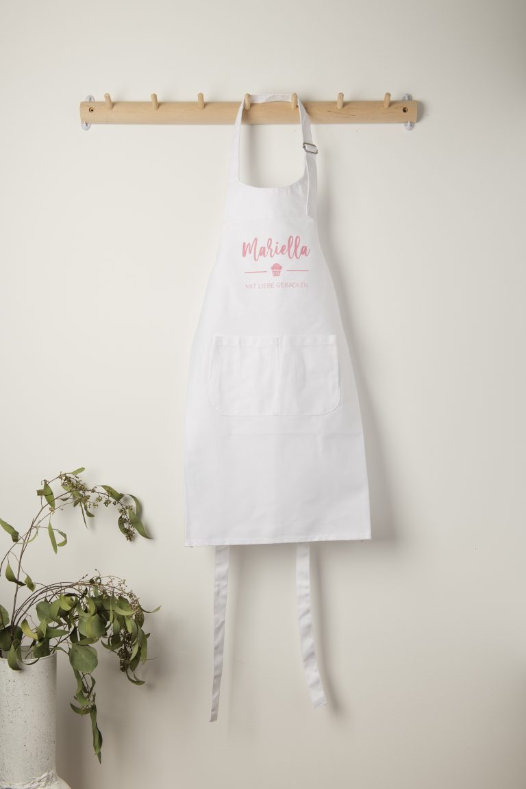 Kinder Backschürze - personalisiert
