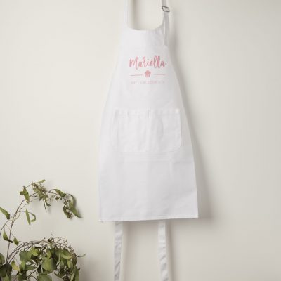 Kinder Backschürze - personalisiert