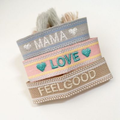 Stoffarmband Feelgood