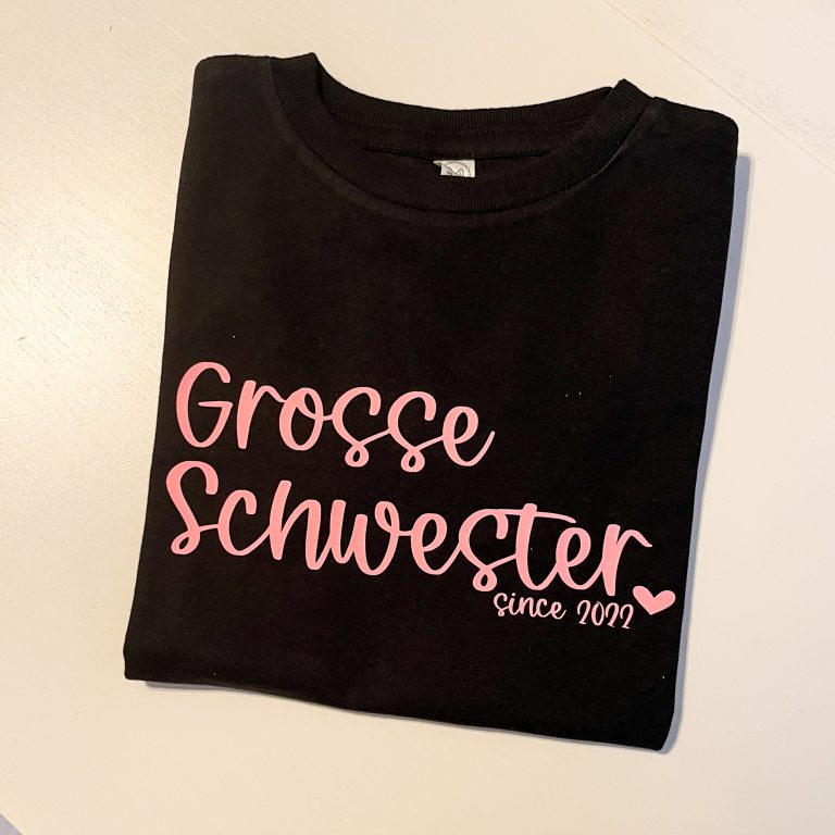T-Shirt Grosse Schwester