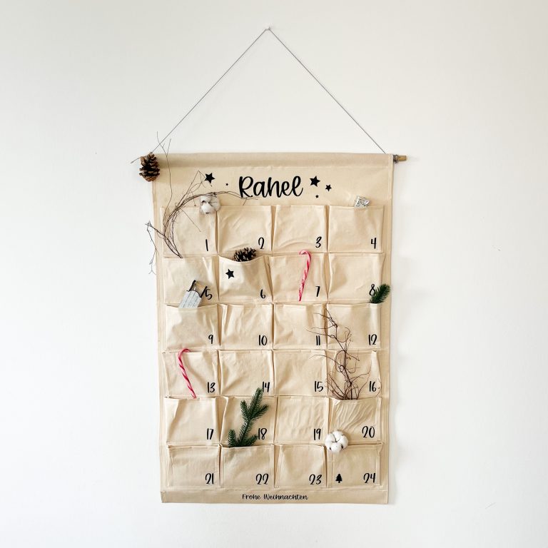 Personalisierter Adventskalender mit Name