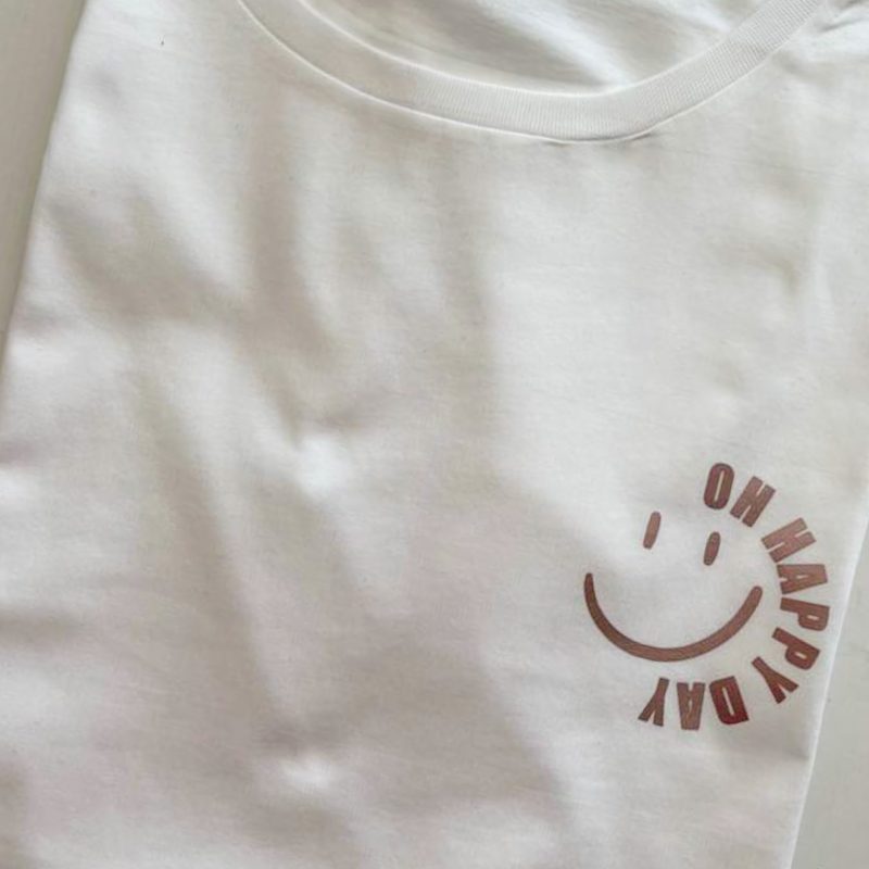 T-Shirt Oh happy day – Bild 6