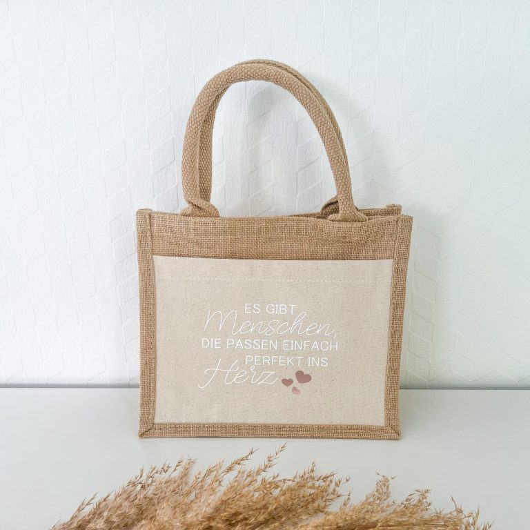 Jute Tasche Beste Freundin