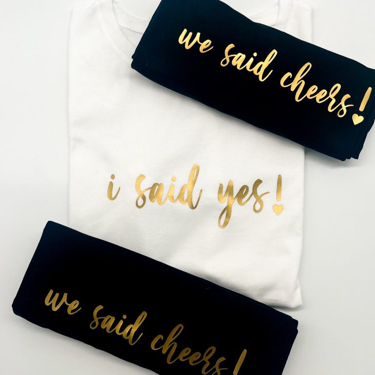 T-Shirt JGA "We said cheers"