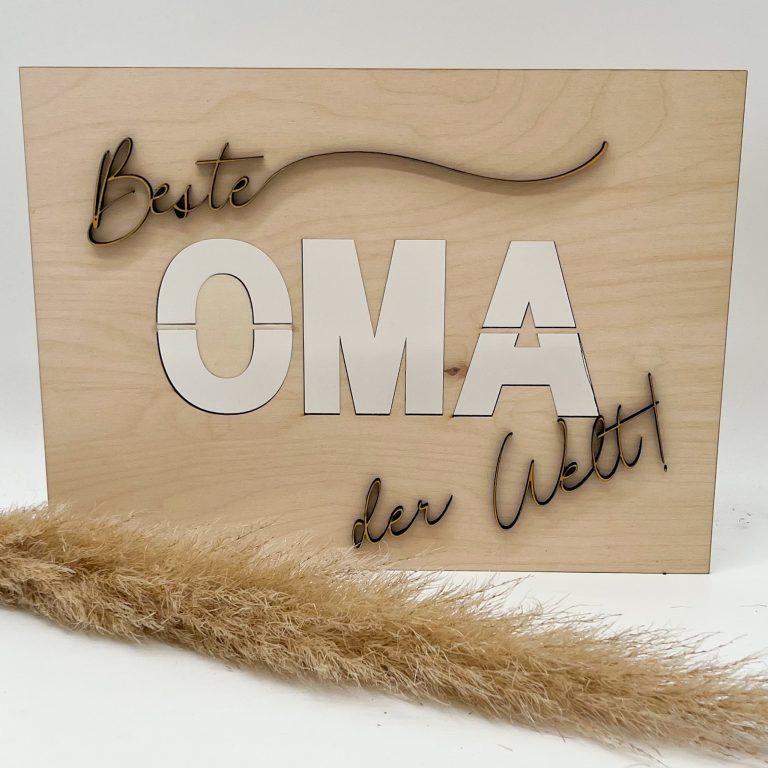 Fotorahmen - Beste Oma der Welt