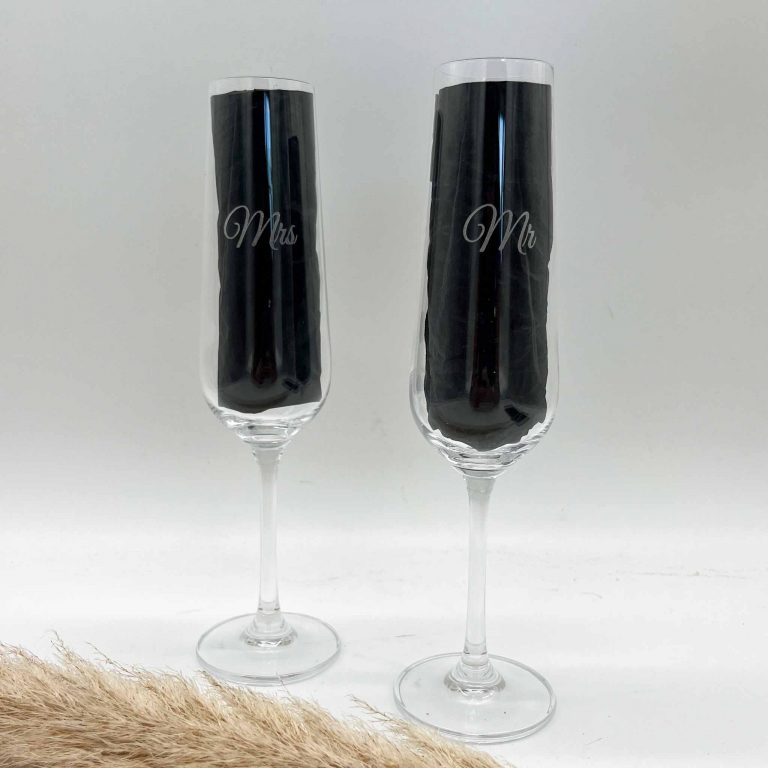 Sektglas - Mr. & Mrs.