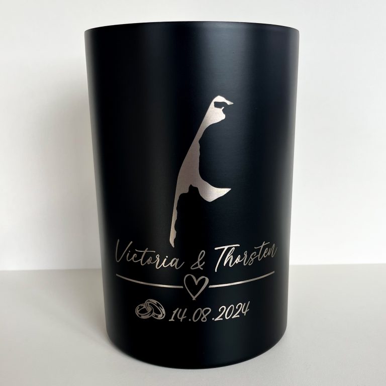 Individueller Sektkühler mit Wunschmotiv