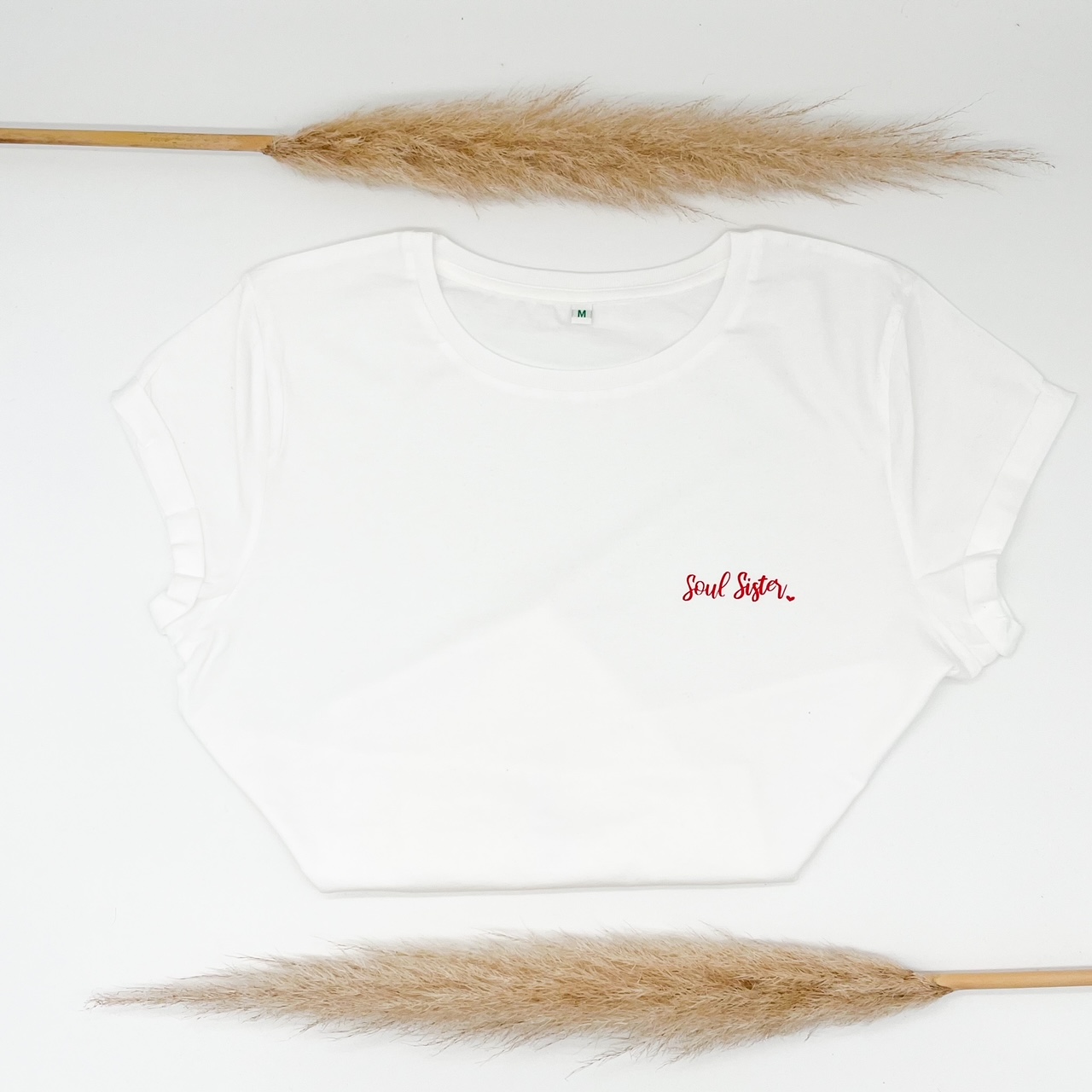 Baumwoll-Shirt mit Aufdruck "Soul Sister"