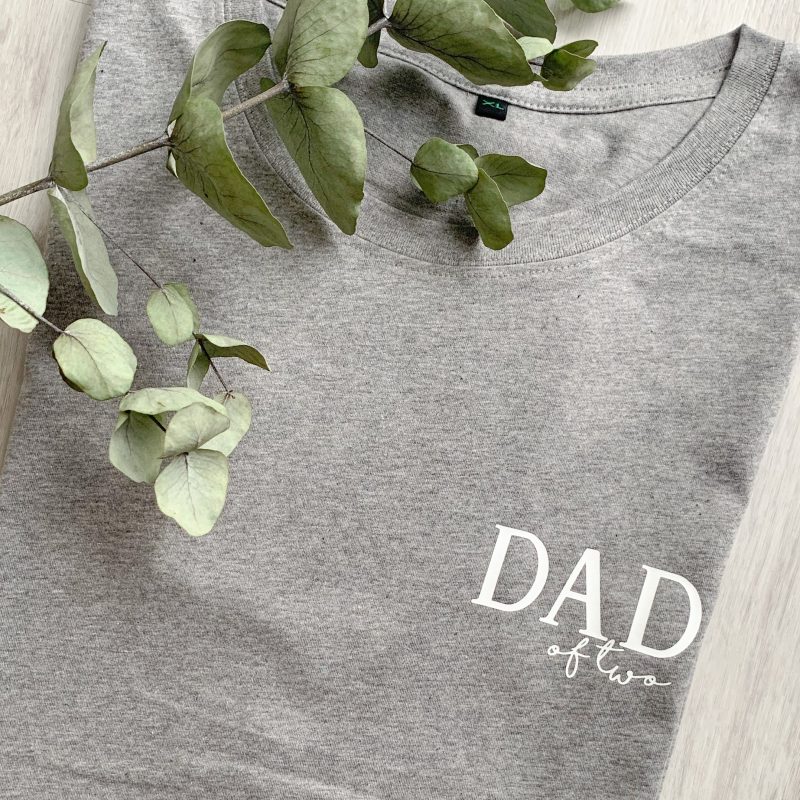 T-Shirt Dad of - personalisiert