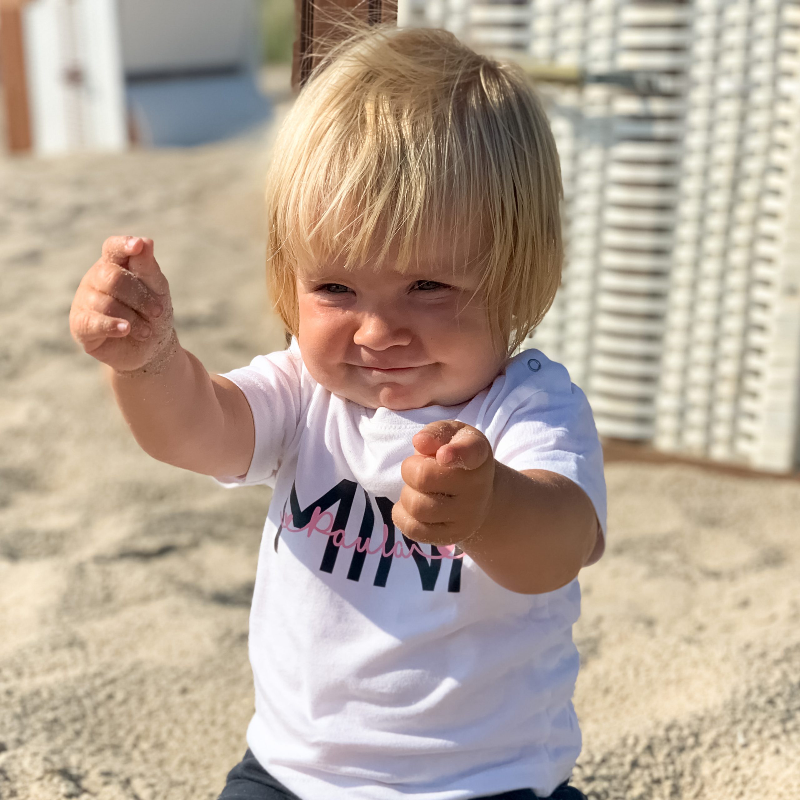 Mini T-Shirt mit Name