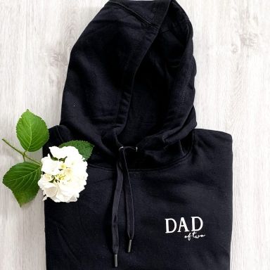 Dad of two Hoodie