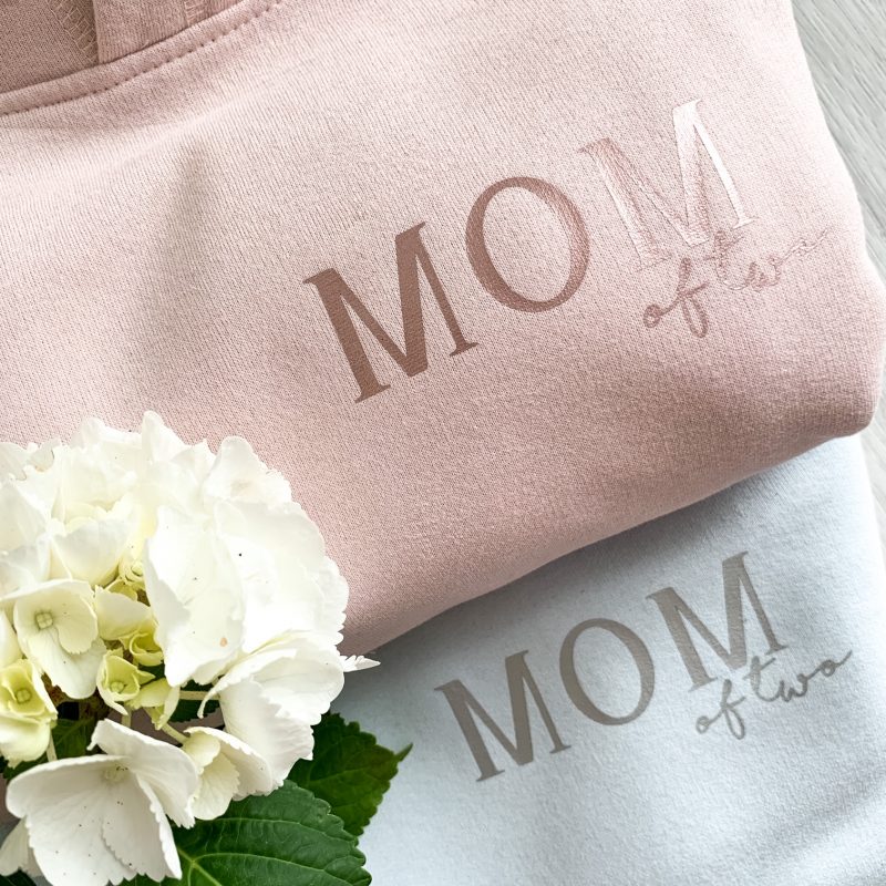 MOM Hoodie kleiner Print linke Brust