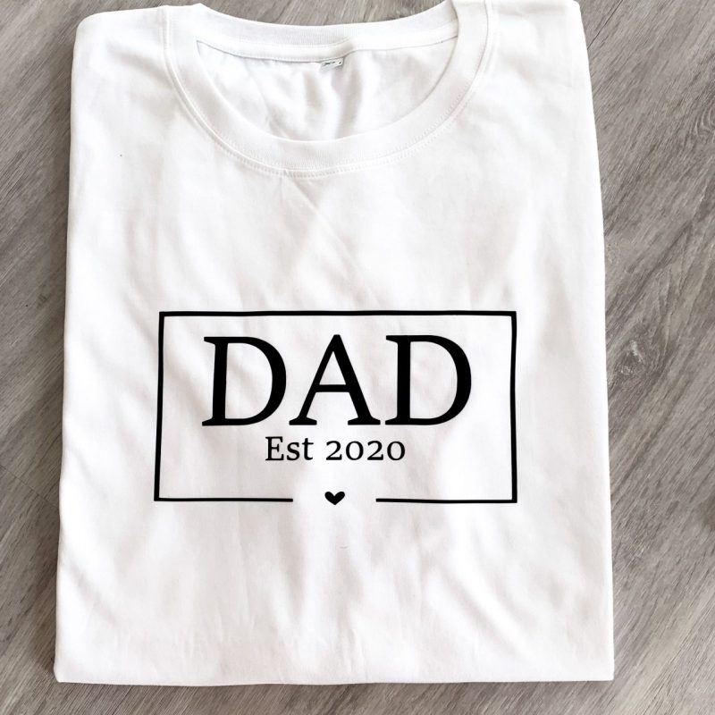 DAD T-Shirt Jahreszahl