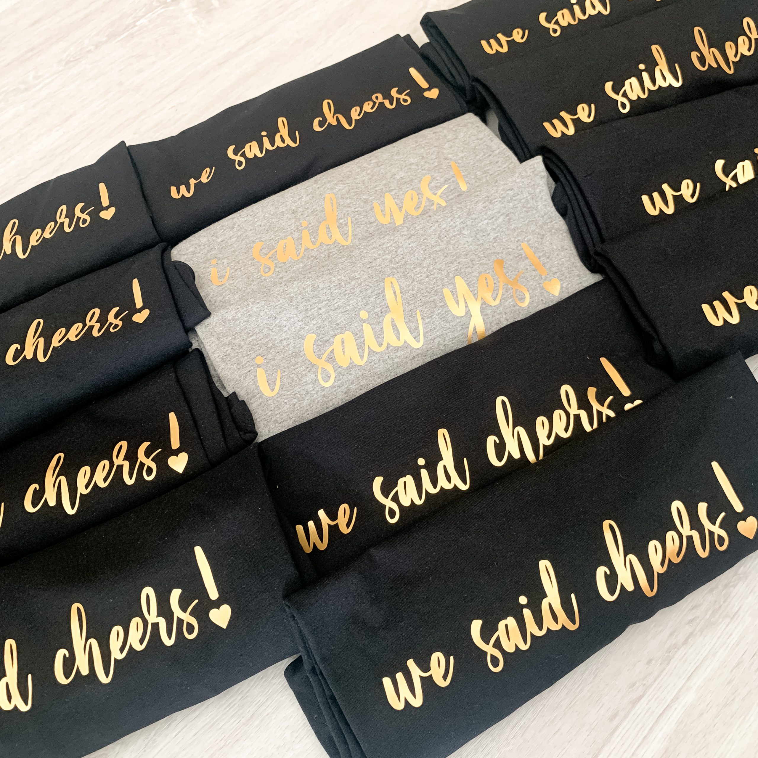 T-Shirt Braut | Bride "I said yes" – Bild 7