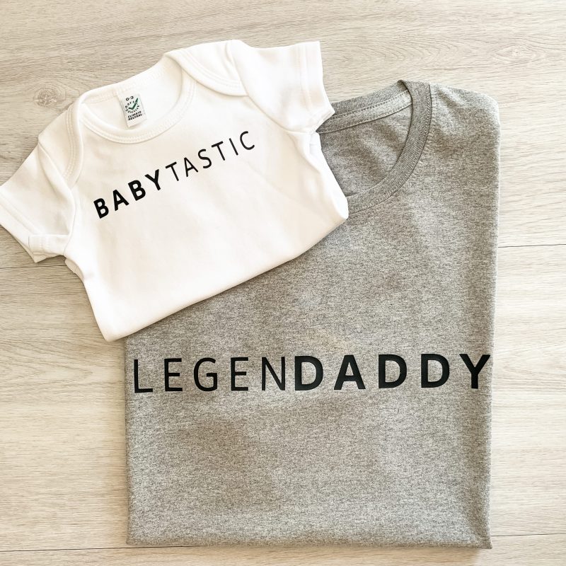 T-Shirt 2er Set Babytastic & Legendaddy