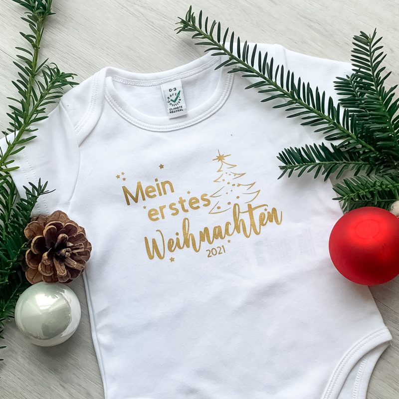 T-Shirt Baby - Mein erstes Weihnachten