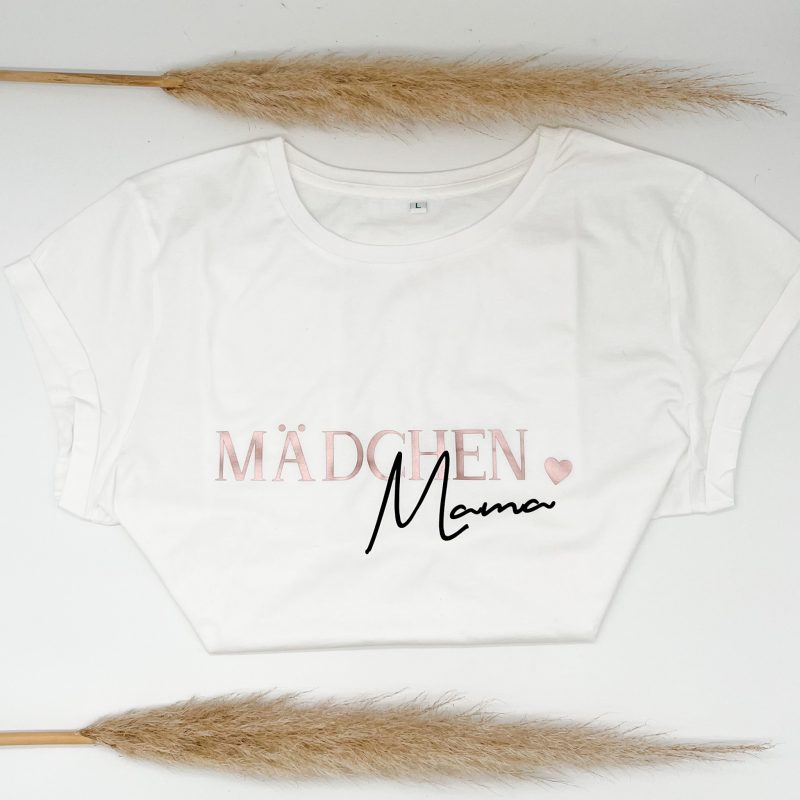 T-Shirt Mädchen-Mama/Girl-Mama
