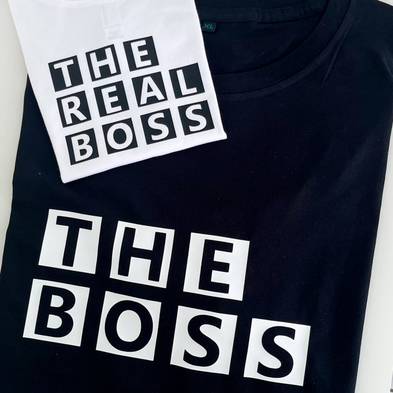 T-Shirt 2er Set The Boss & The real Boss