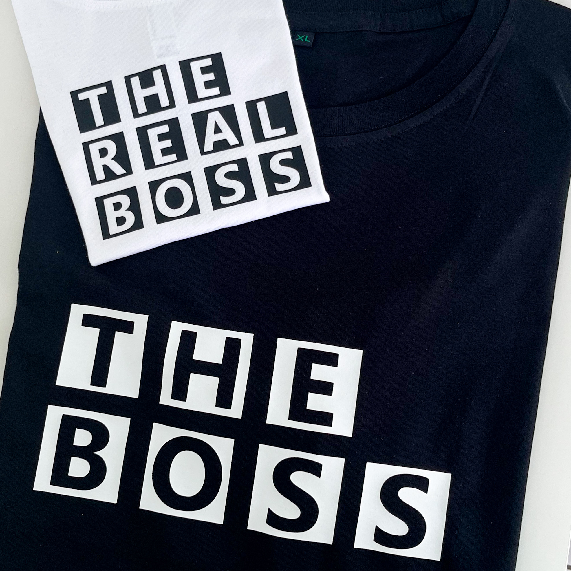 T-Shirt 2er Set The Boss & The real Boss