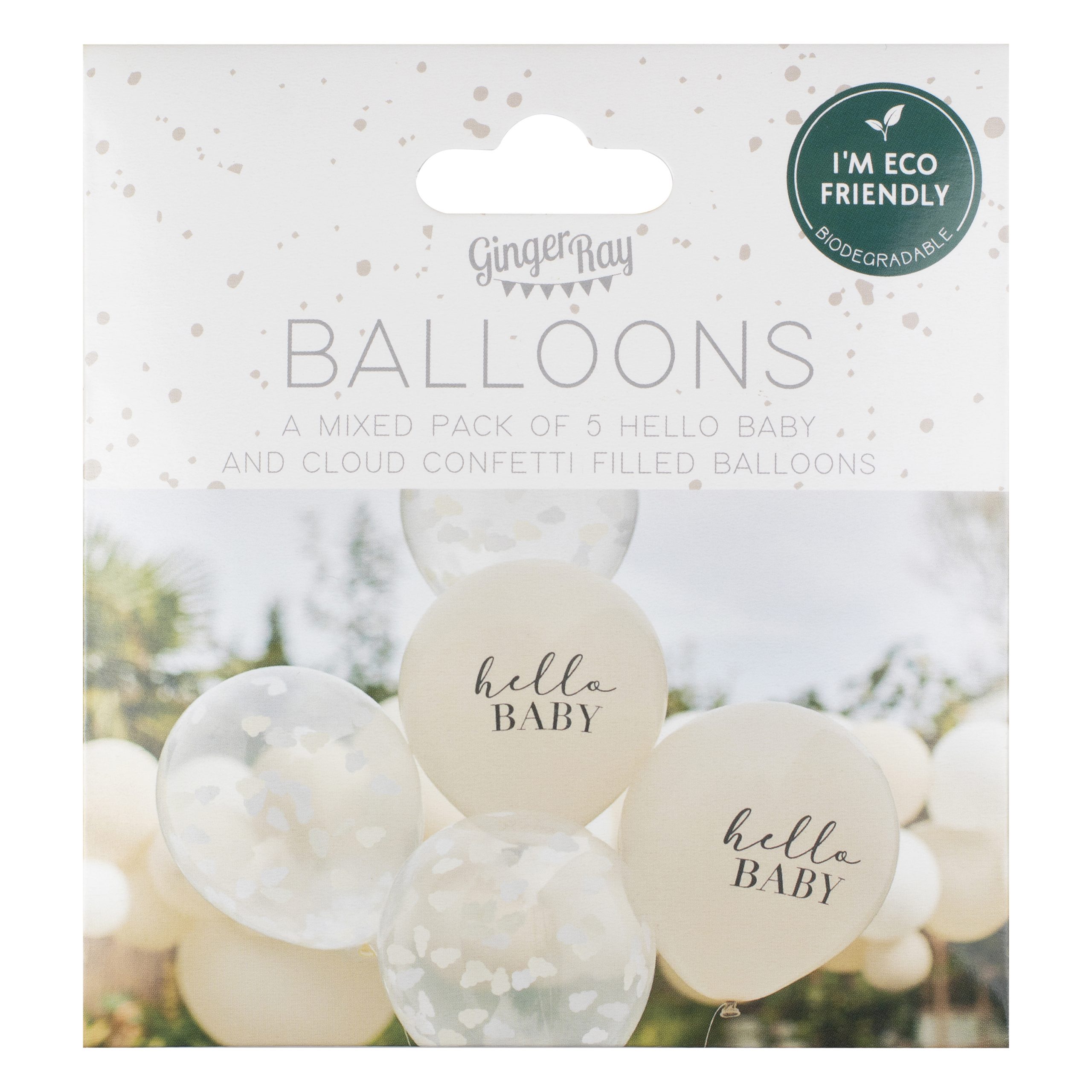 Hello Baby Luftballons – Bild 2