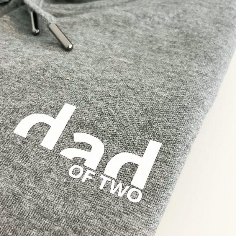 Papa Shirt mit Dad of two