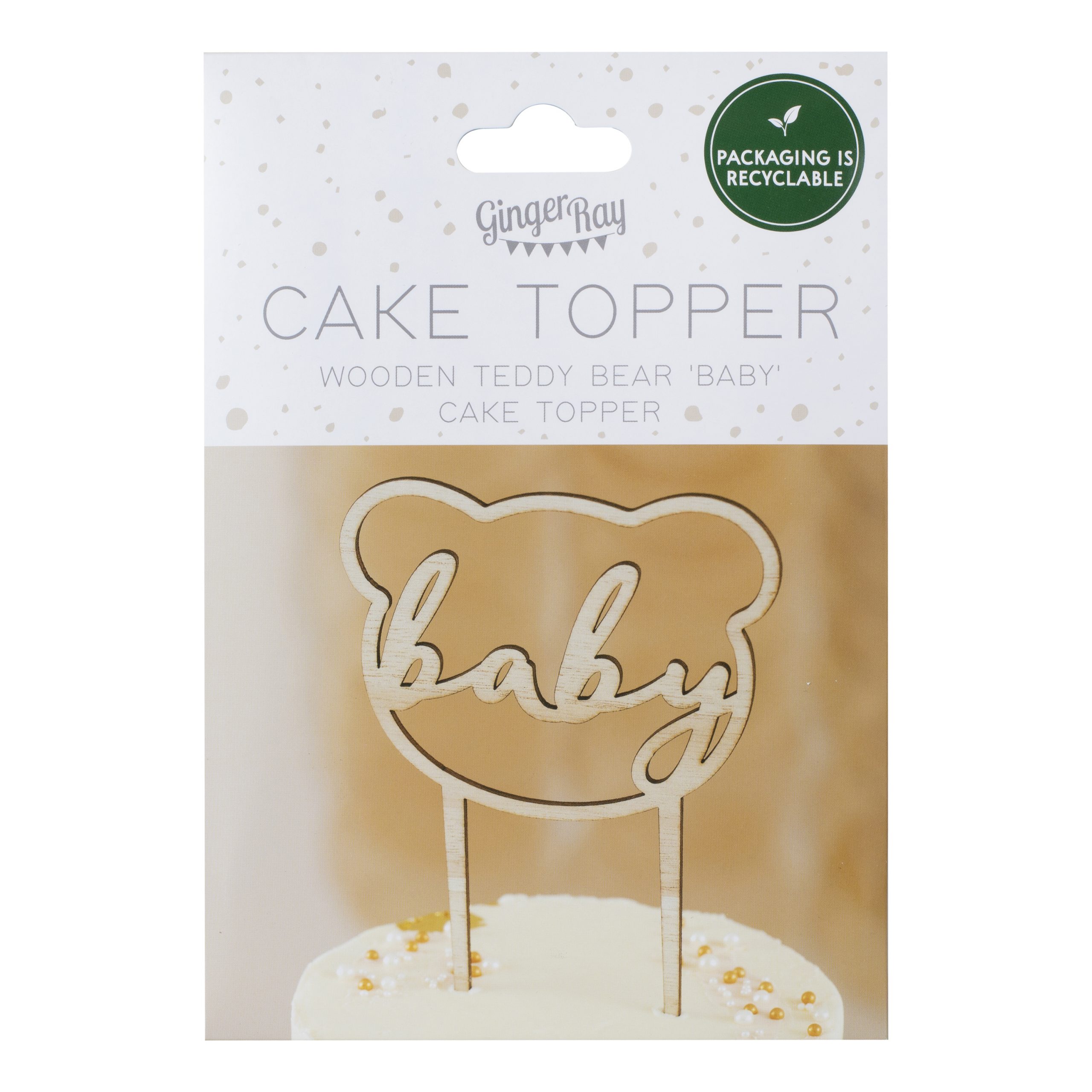 Caketopper Bär Baby – Bild 2