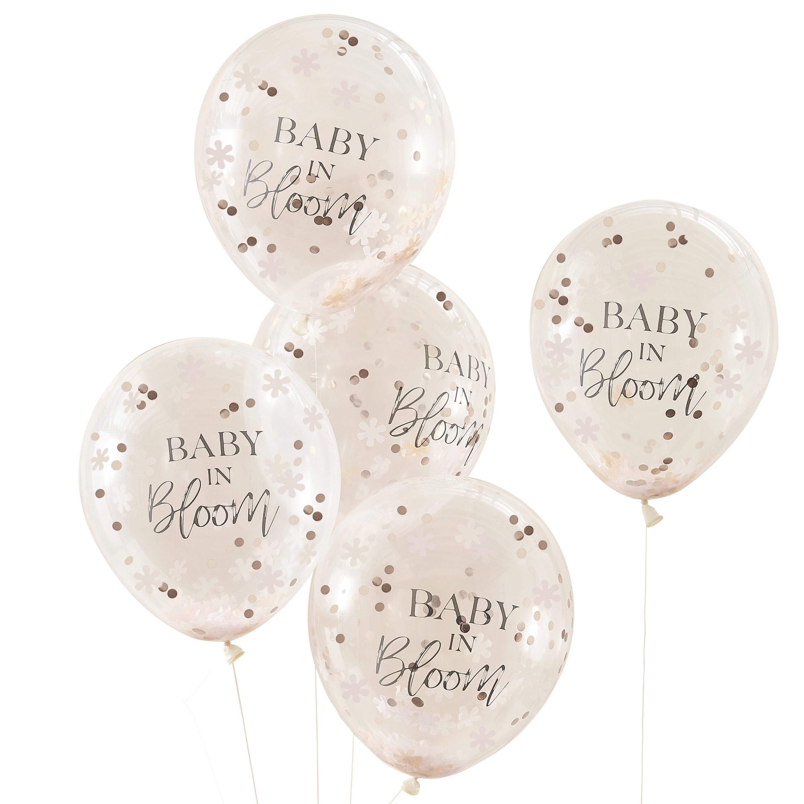 Konfetti Ballons Baby in Bloom – Bild 2