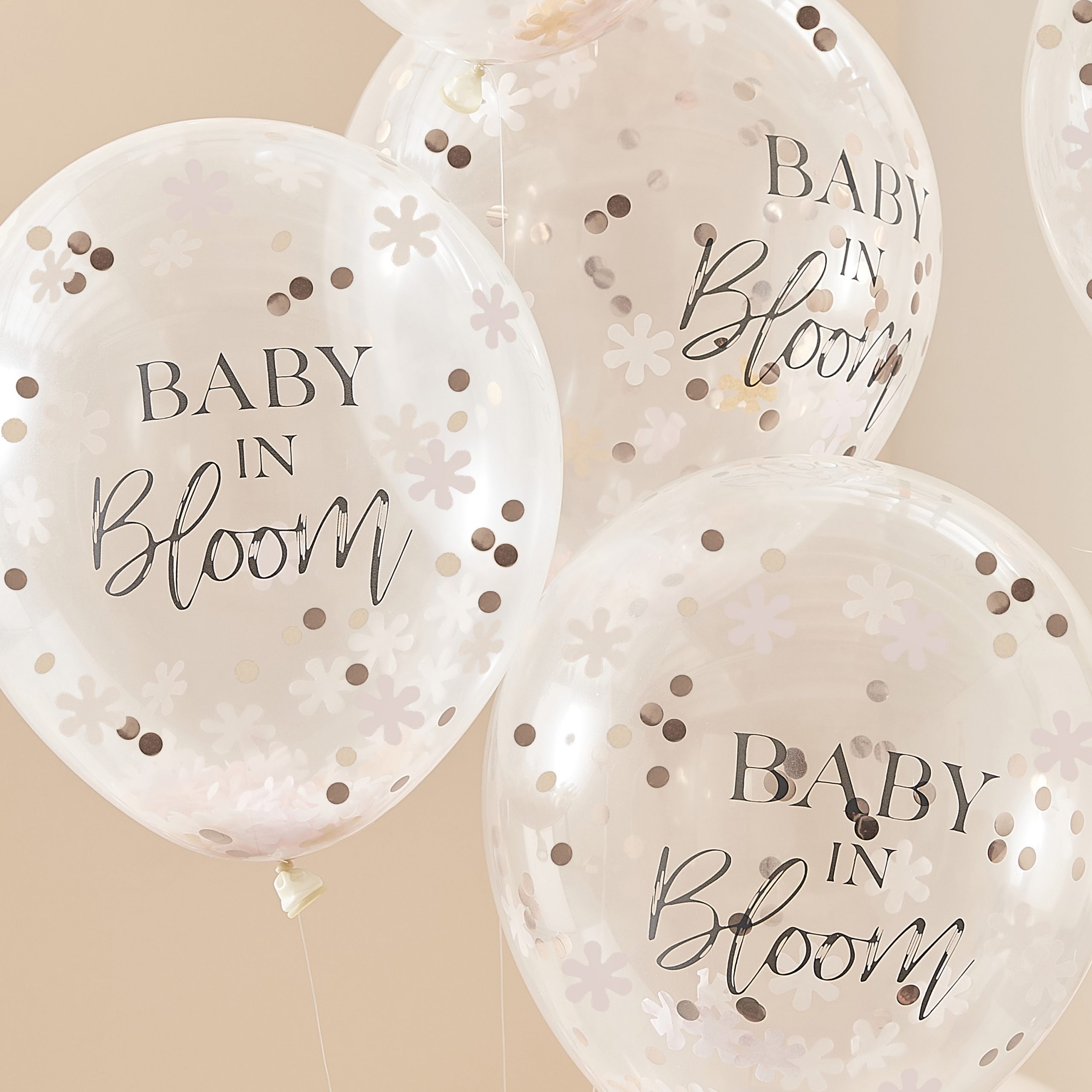 Konfetti Ballons Baby in Bloom – Bild 3