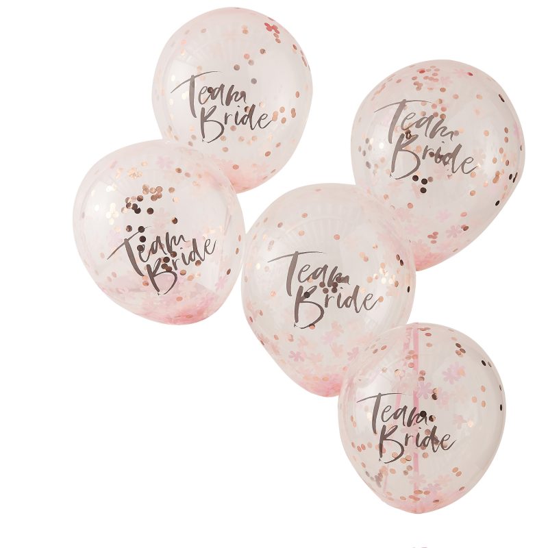 Ballons Aluminium Lettres BRIDE 16 Pouces - Décoration Mariage, EVJF, Fête (blanc Crème, Lot De 5)