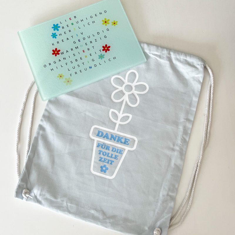 Turnbeutel - Danke für die tolle Zeit