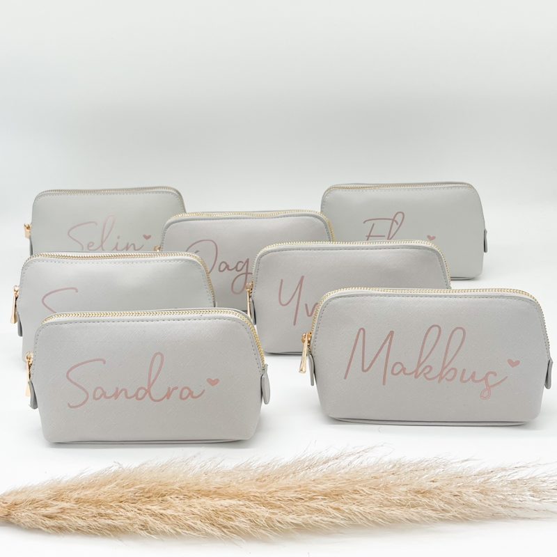 Kosmetiktasche mit deinem Name - personalisiert