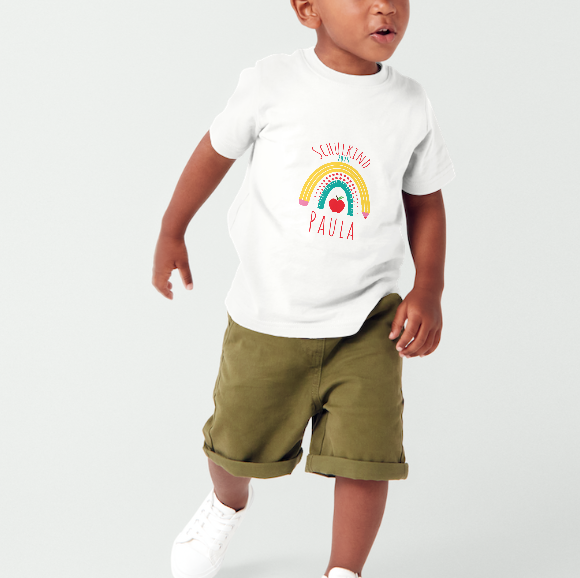 T-Shirt Schulkind bunt – Bild 2