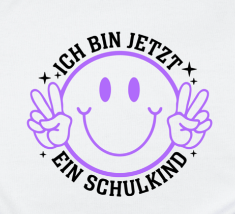 T-Shirt Ich bin jetzt ein Schulkind – Bild 4