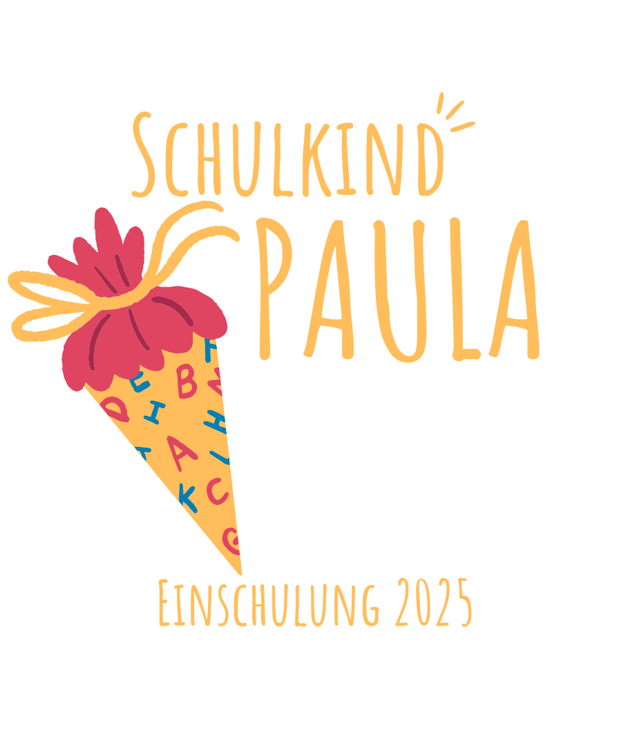 T-Shirt Schulkind personalisiert – Bild 4