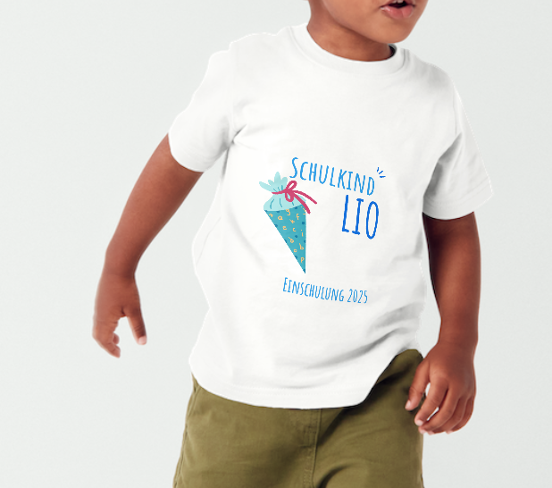 T-Shirt Schulkind personalisiert – Bild 3